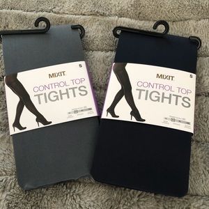 SALE 3/$15 🛍MIXIT Charcoal and Navy Tights